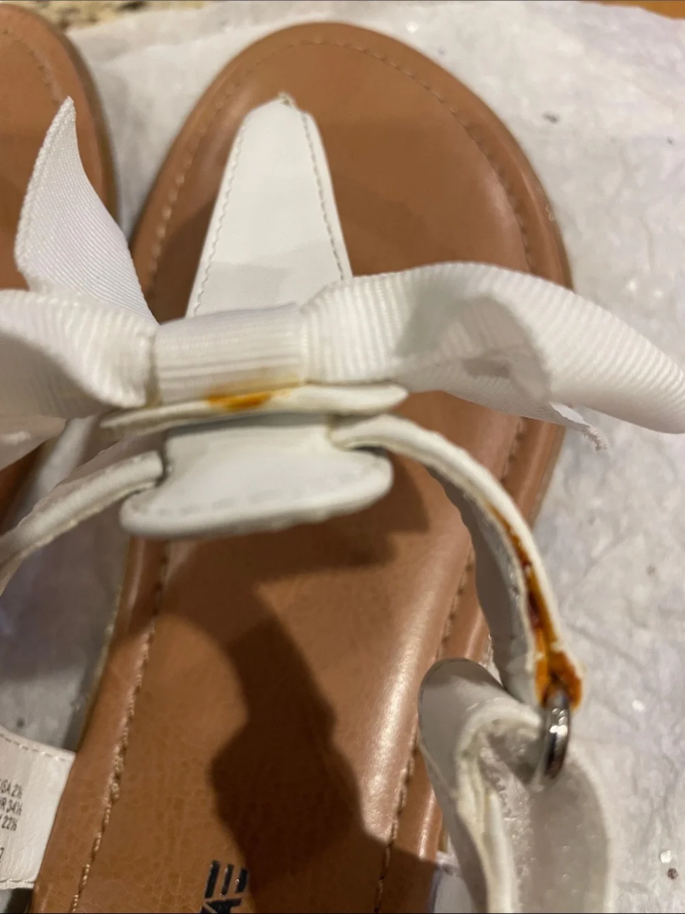 2 Pairs Girls H&M and American Eagle Sandals